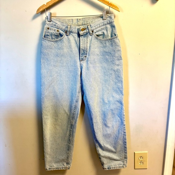 L.L. Bean Pants - Vintage L.L. Bean Light Blue Denim Jeans